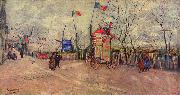 Vincent Van Gogh Strabenszene auf dem Montmartre oil painting picture wholesale